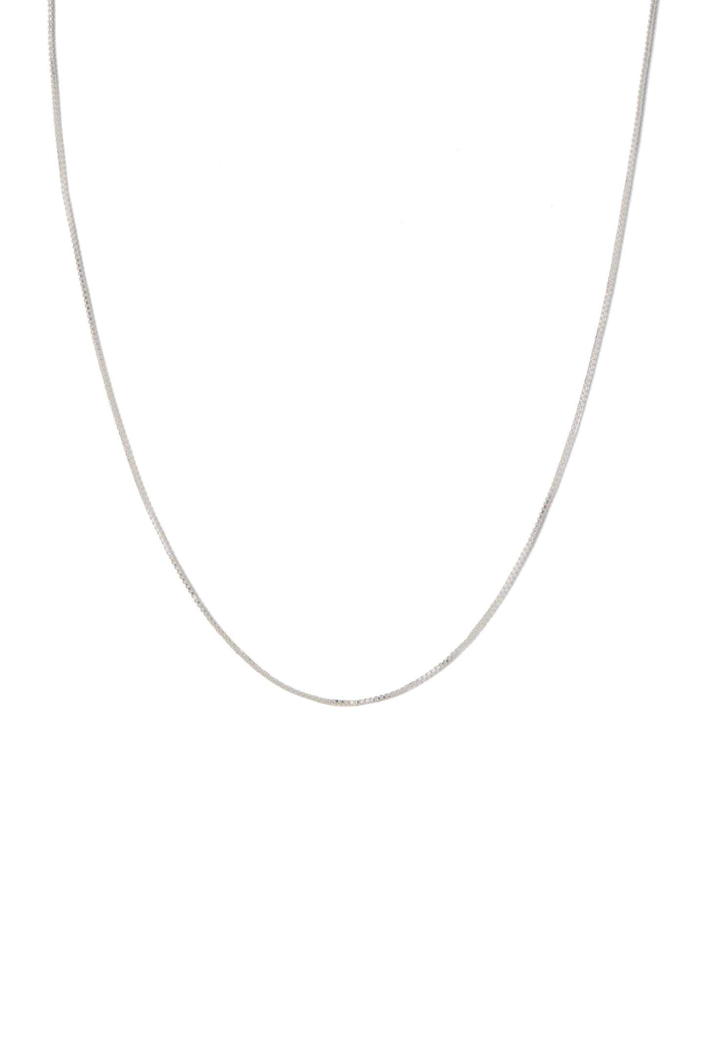 Chain Box Chain Silver