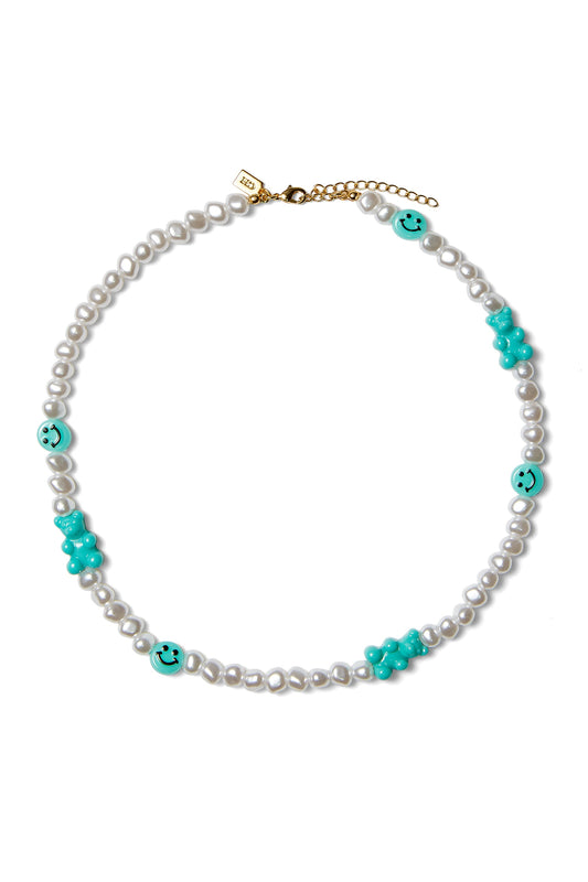 Necklace Candy Chain Mykonos-Blue