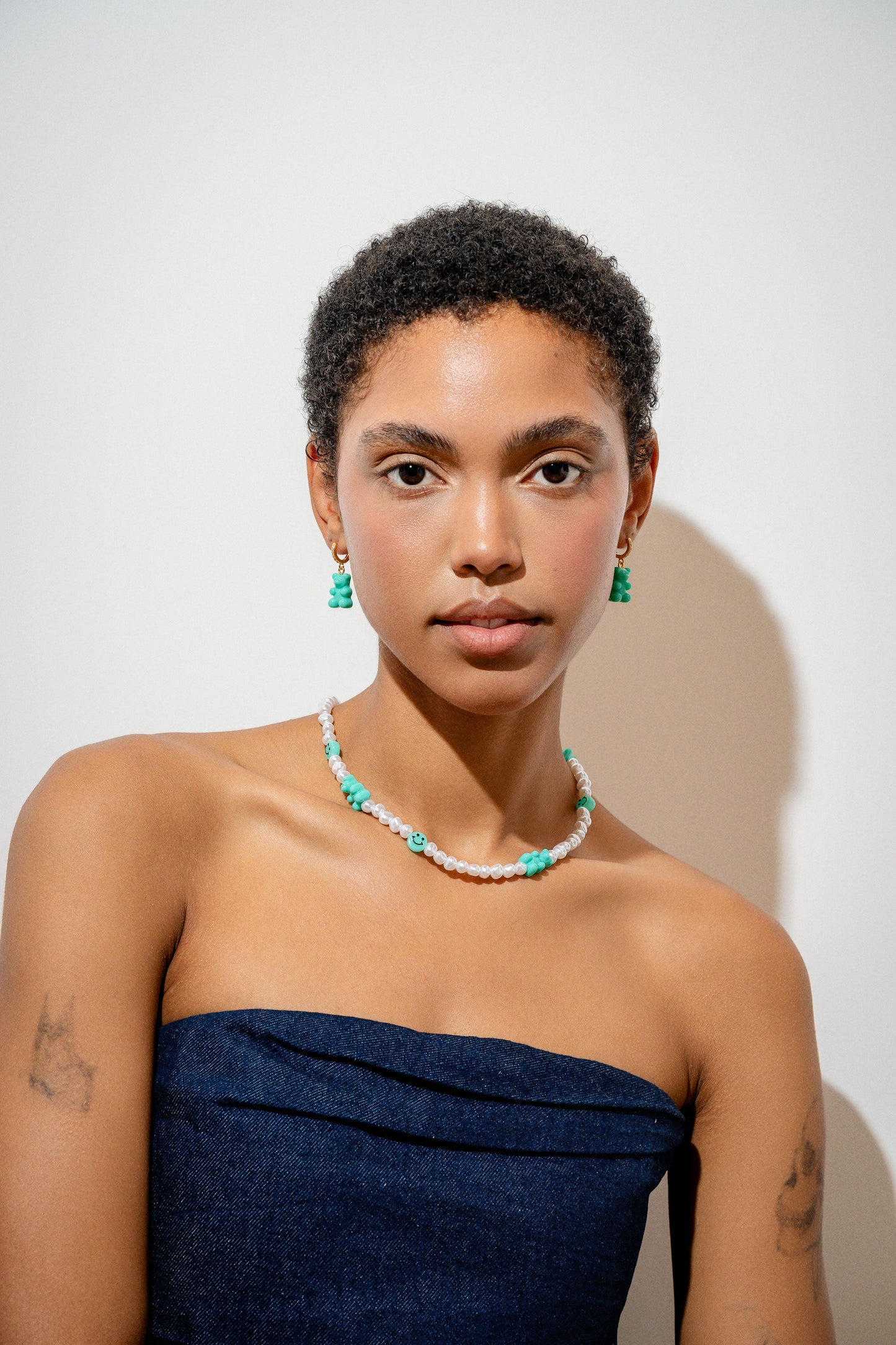 Necklace Candy Chain Mykonos-Blue