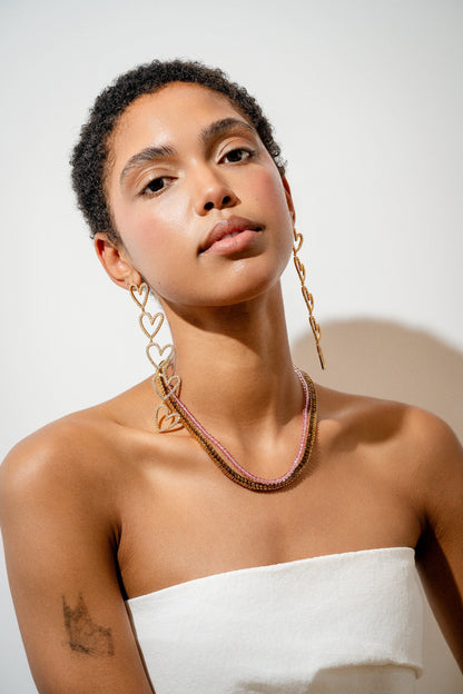 Earring Crush On Me Gold