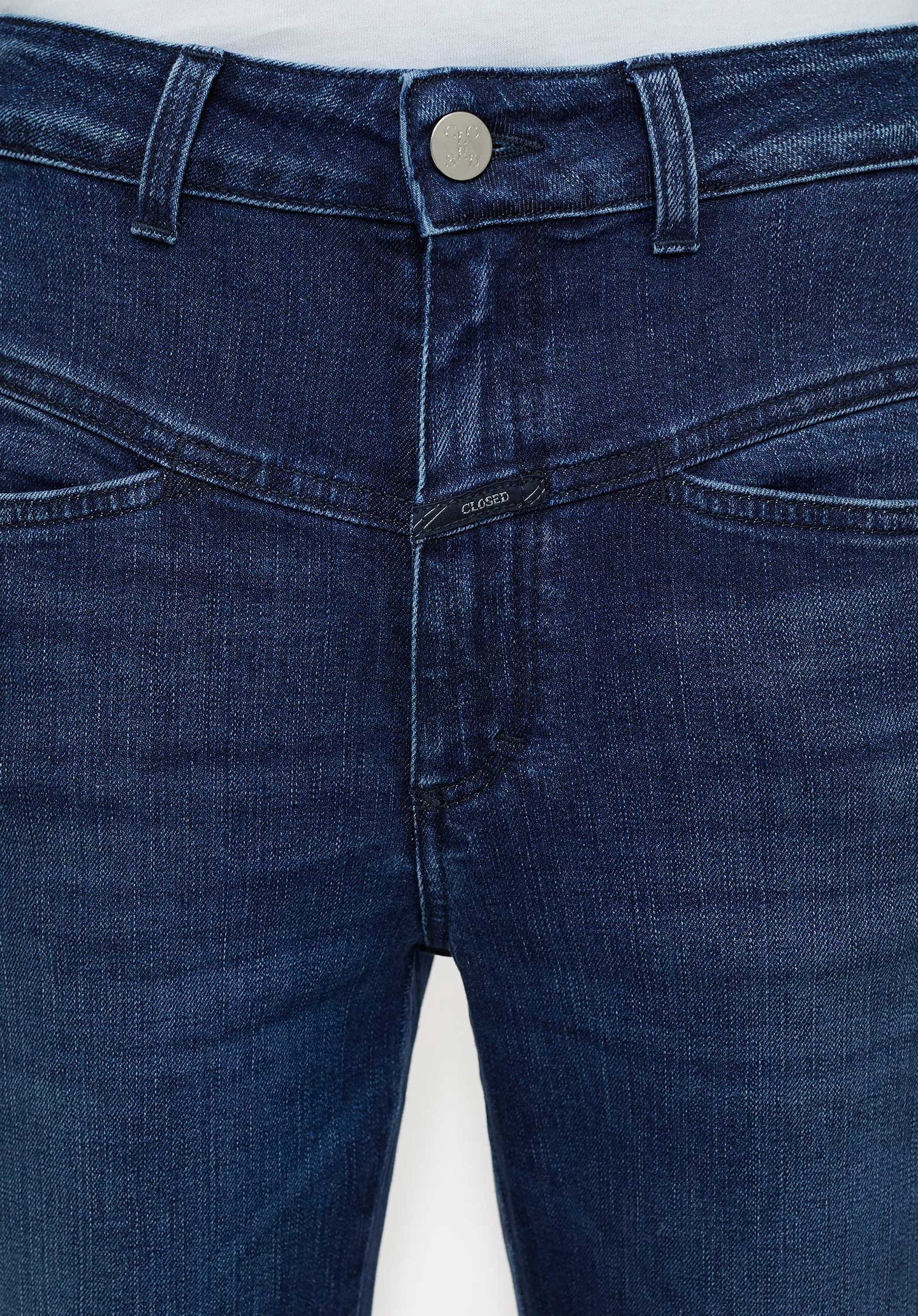 Jeans Pedal Pusher C22002-04q-2c Dark-Blue