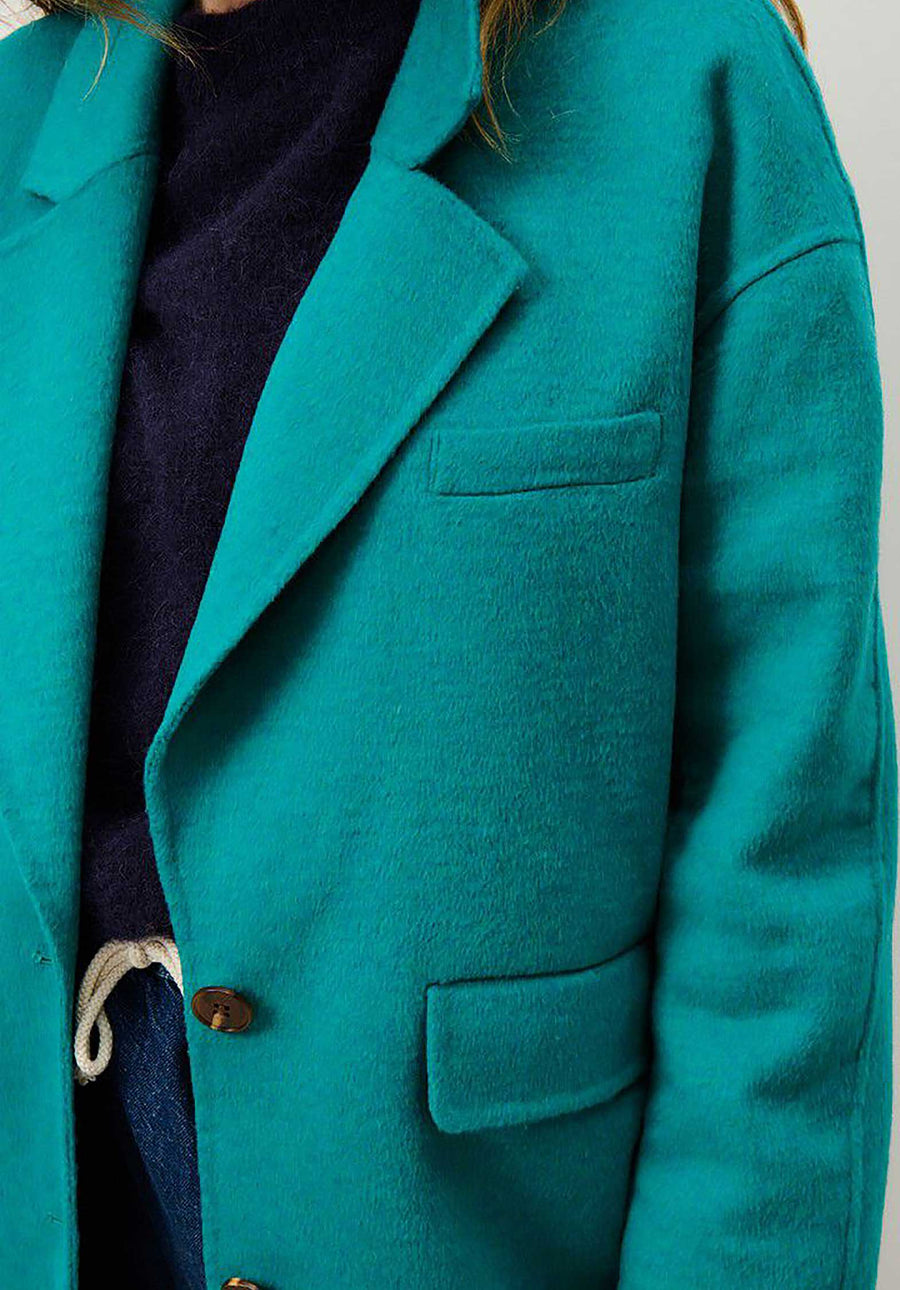 Coat Dado17lc Bleu-Canard