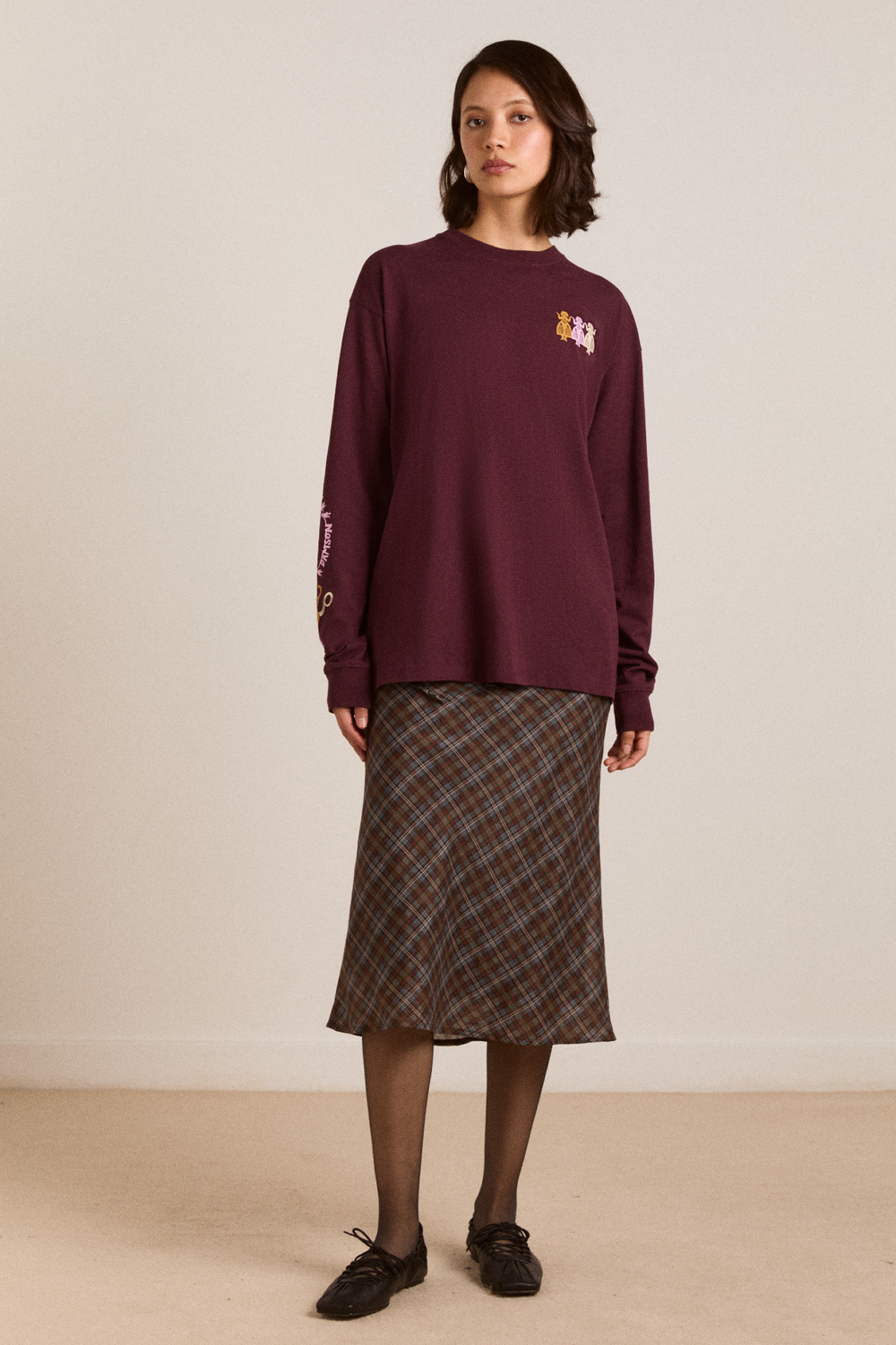 Tshirt Paper Cut Gals T Fig