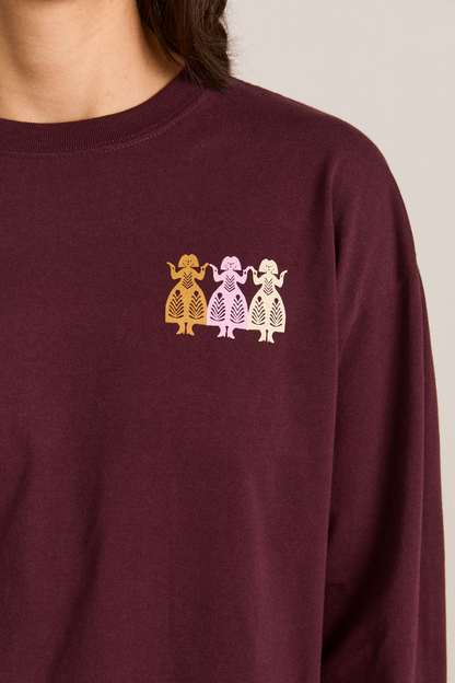 Tshirt Paper Cut Gals T Fig