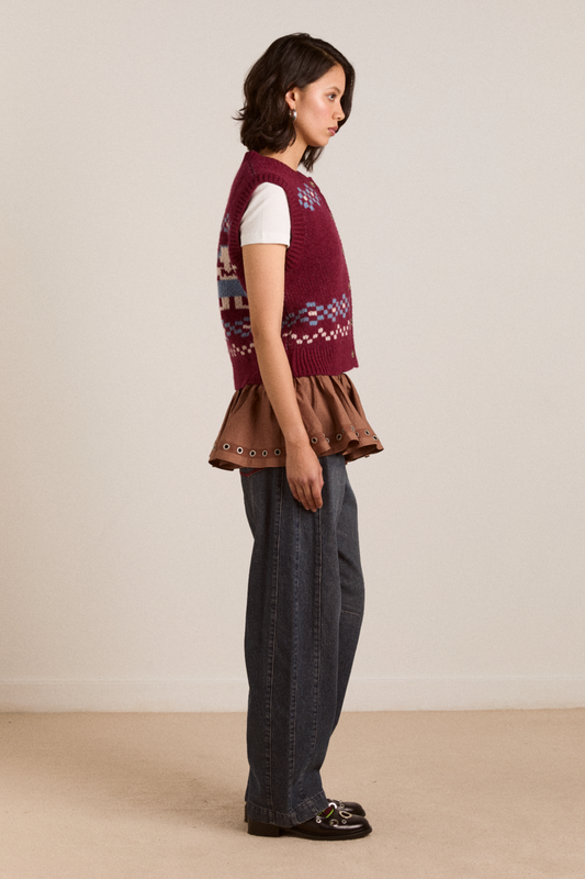 Vest Sofie Vest Girls Burg