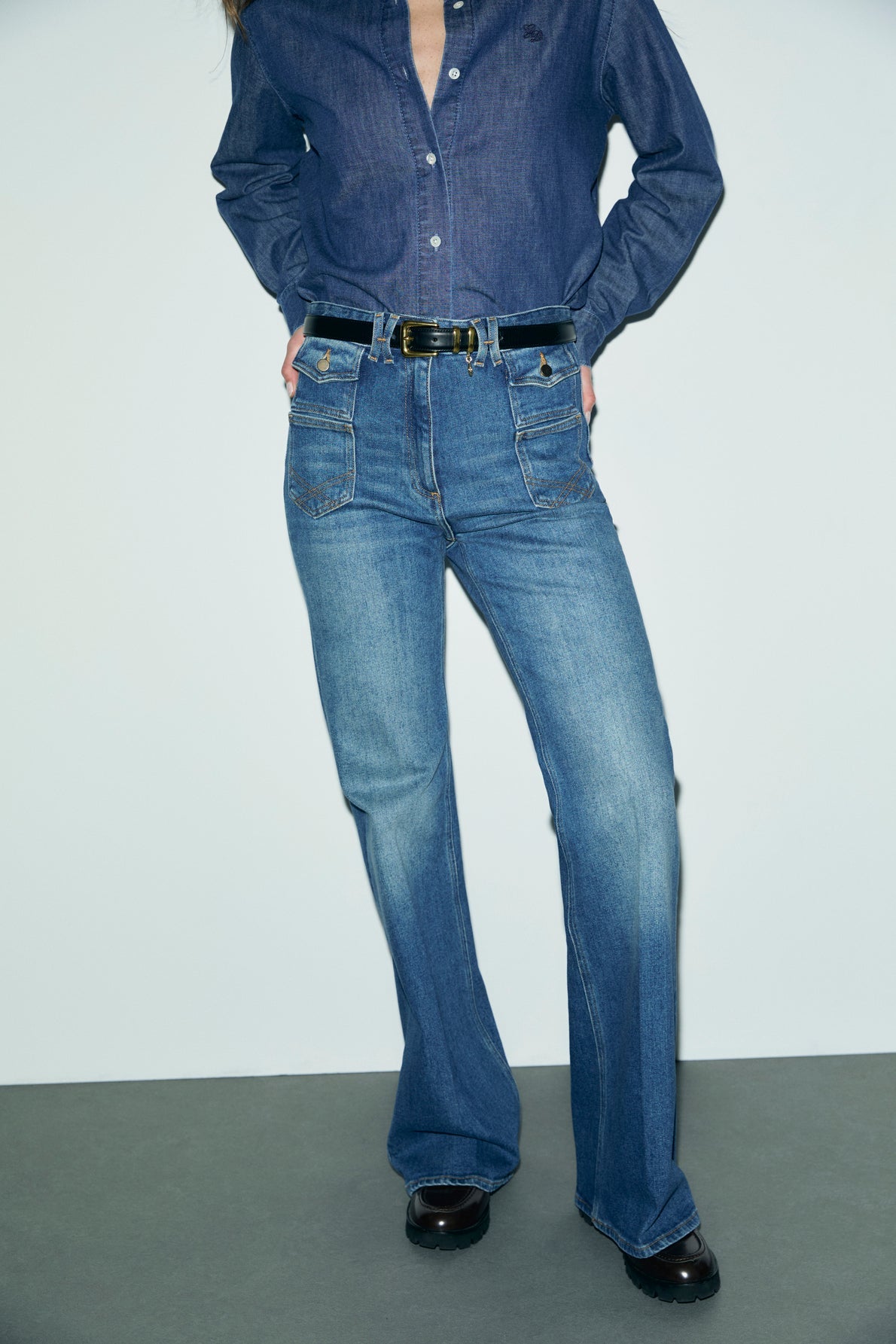 Gerard Darel | Anna Flare Jeans - Universe