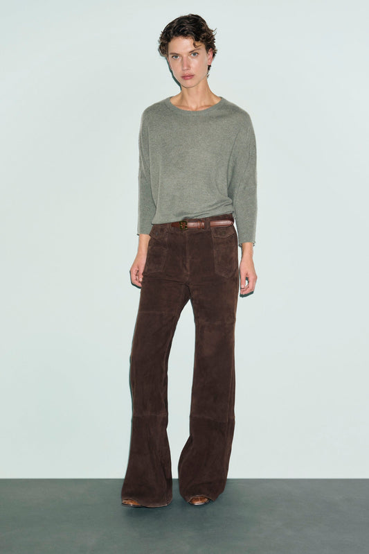 Gerard Darel | Cashmere Sweater - Loose Fit Green