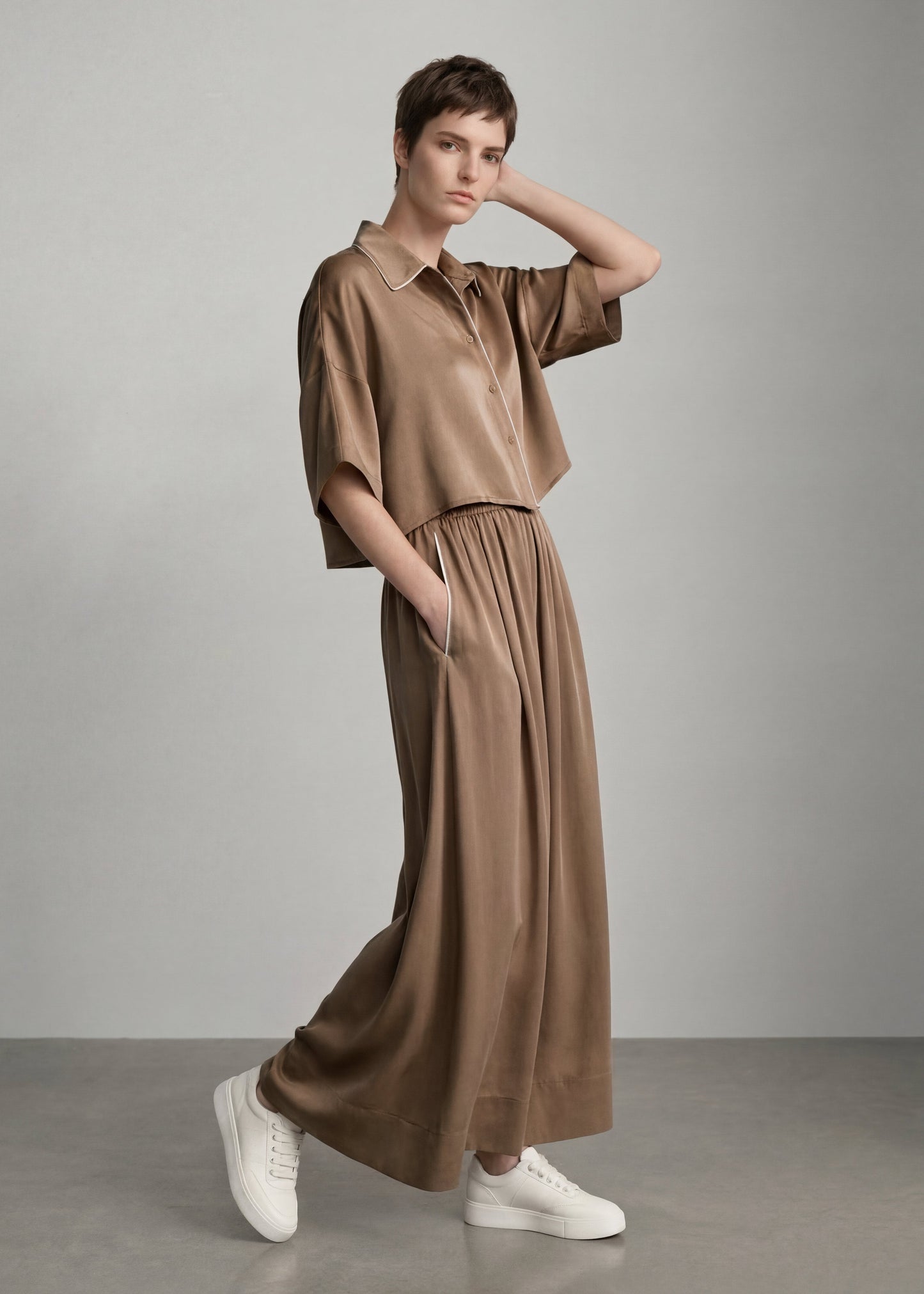 DCV CASHMERE-699 SAMANTHA SKIRT-DARK SAND_01.jpg