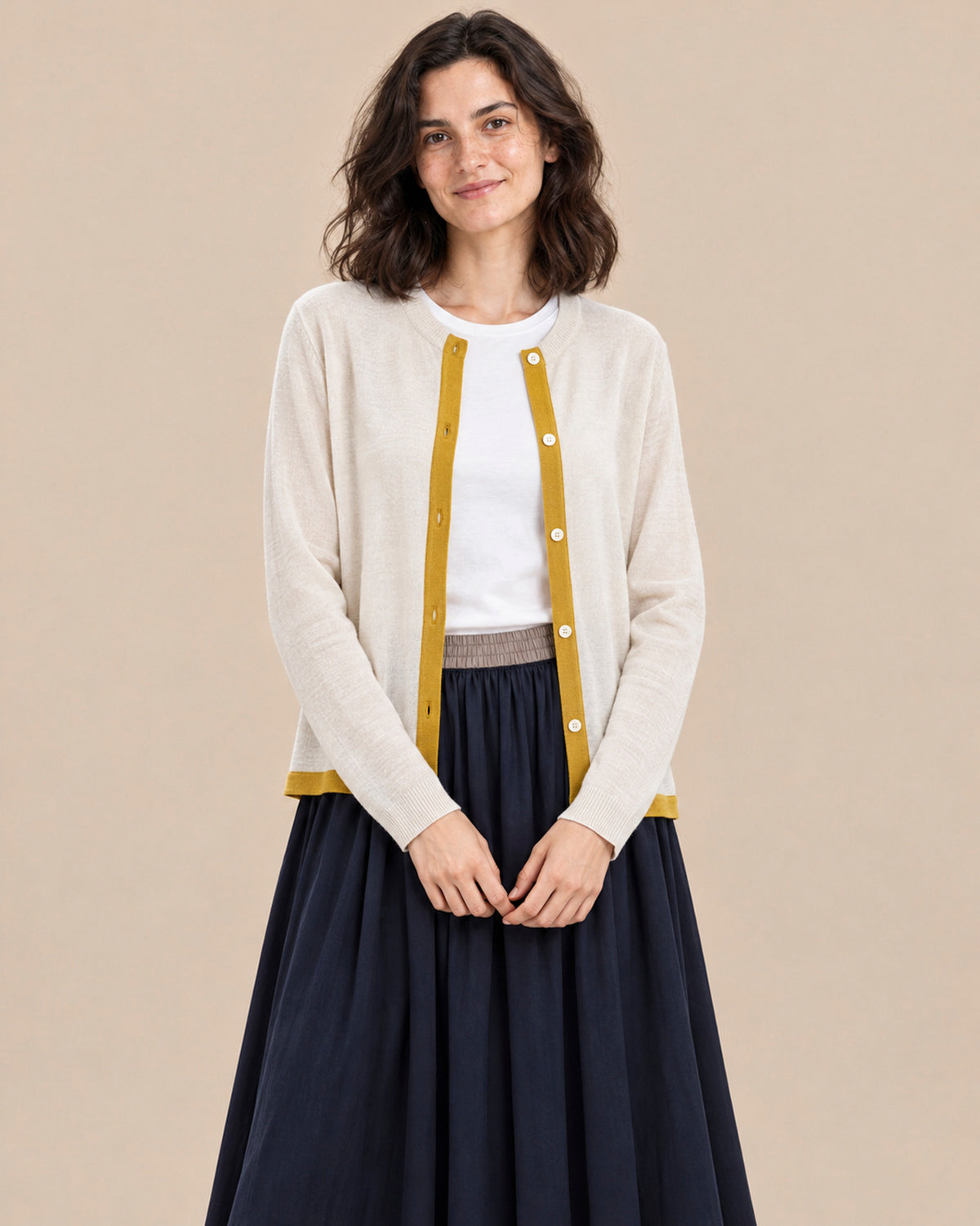 DCV CASHMERE - 699 LARAN CARDIGAN-PEARL MUSTARD_2 copy.JPG