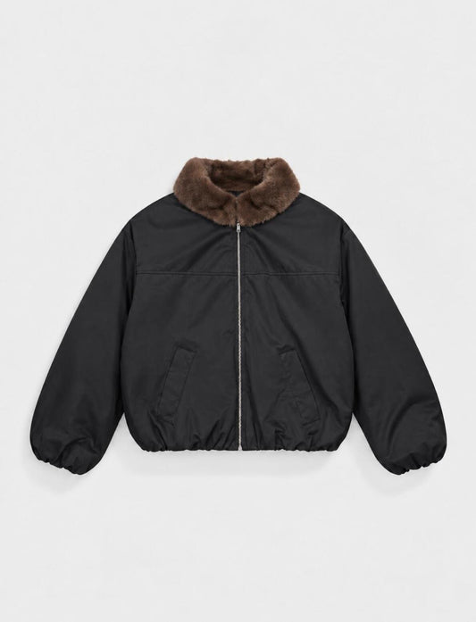 Gerard Darel Aurora Reversible Parka - Brown