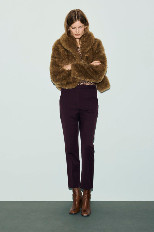 Gerard Darel | Slim Trousers - Red Redwine