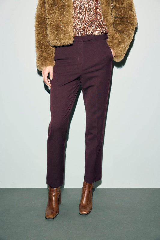 Gerard Darel | Slim Trousers - Red Redwine