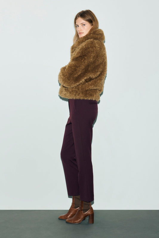 Gerard Darel | Slim Trousers - Red Redwine