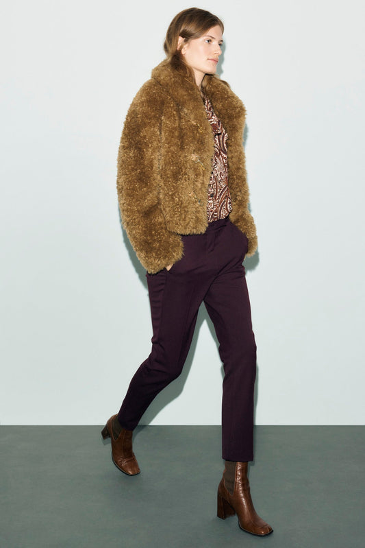 Gerard Darel | Slim Trousers - Red Redwine