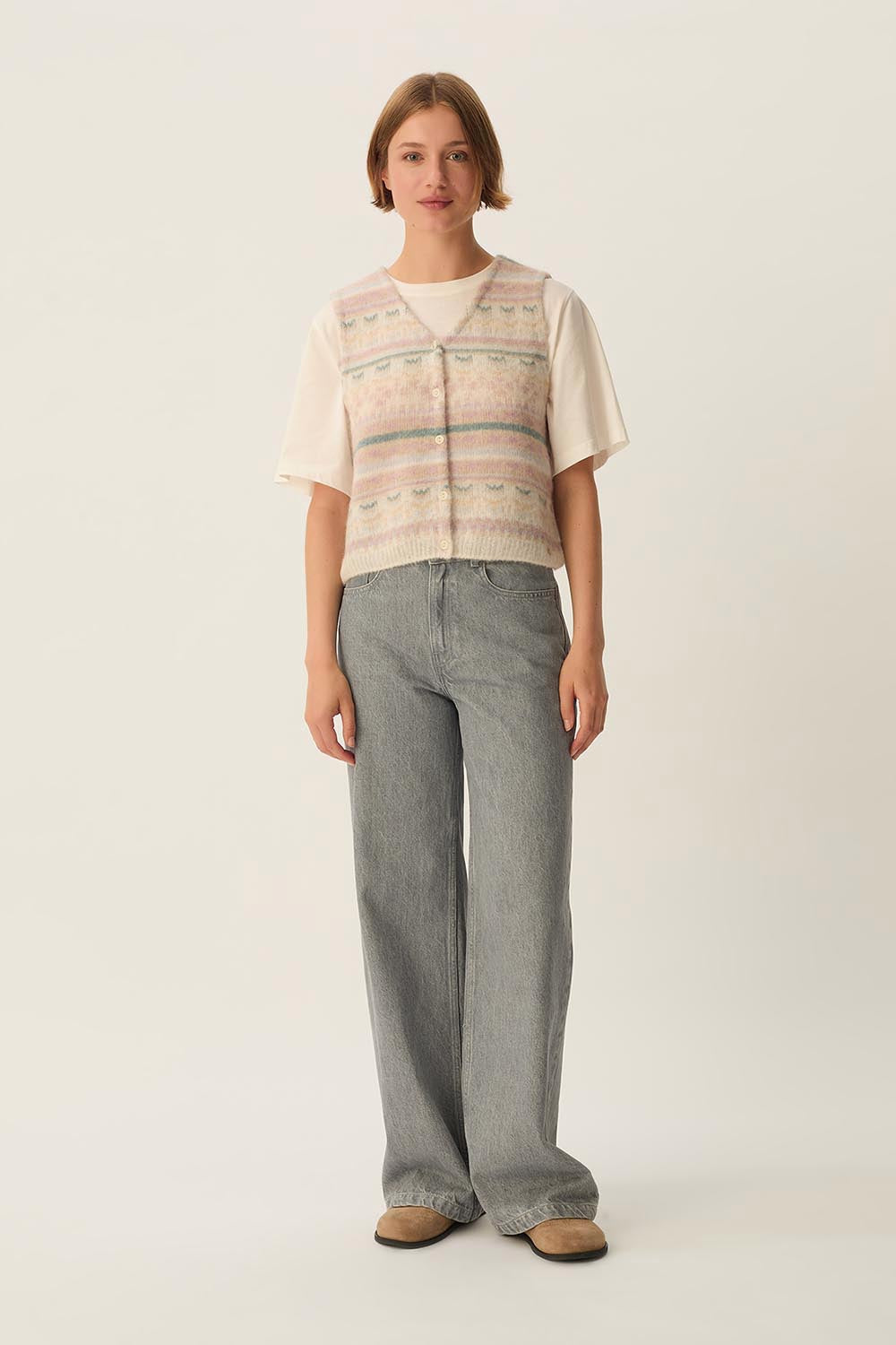 Vest Auguste Fairisle