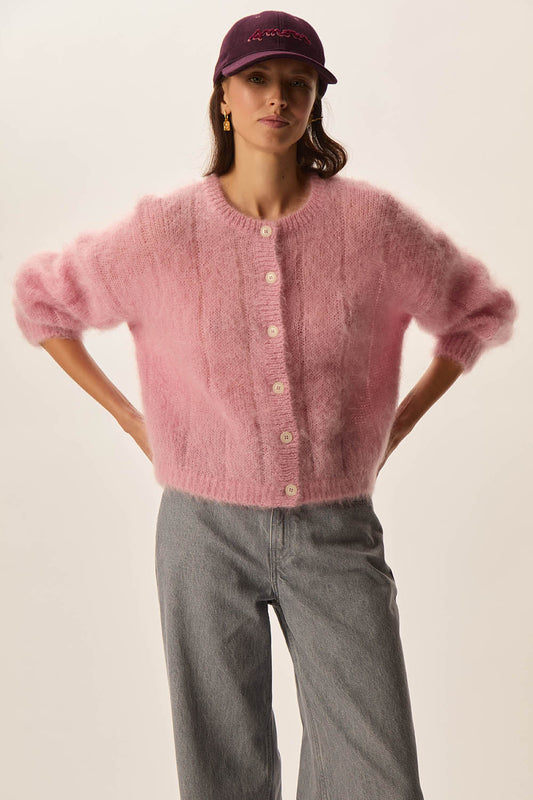 Cardigan Chouette Pommette