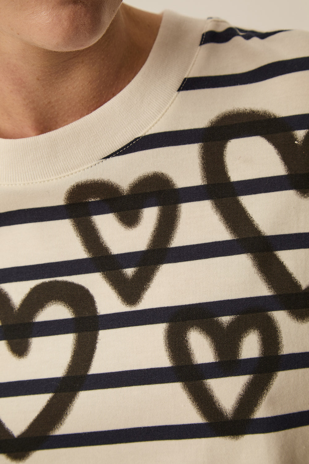 DES PETITS HAUTS | Sweatshirt Fionna - Black Hearts Coeur-Noir