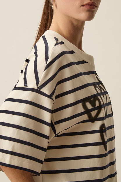DES PETITS HAUTS | Sweatshirt Fionna - Black Hearts Coeur-Noir