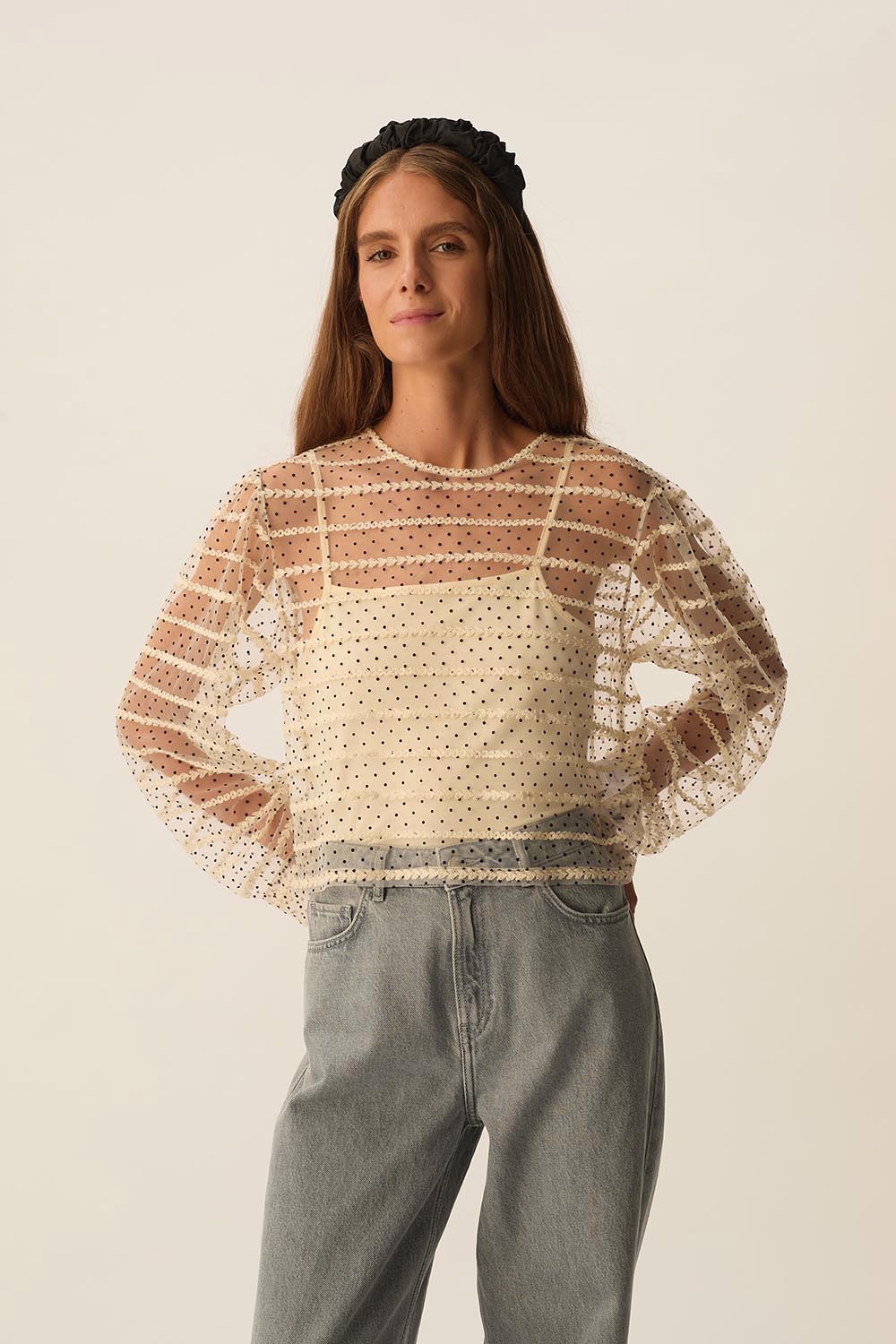 Blouse Gabrielle Creme