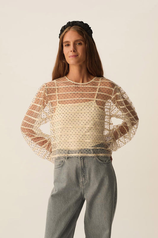 Blouse Gabrielle Creme