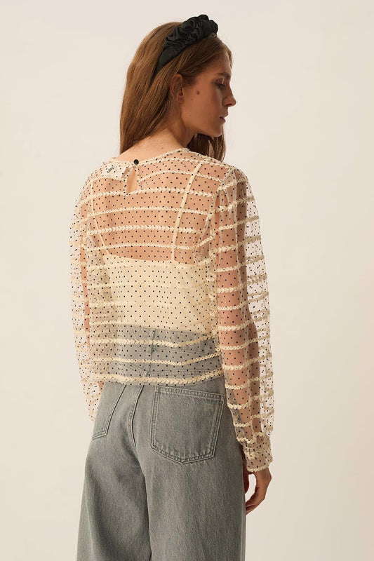 Blouse Gabrielle Creme