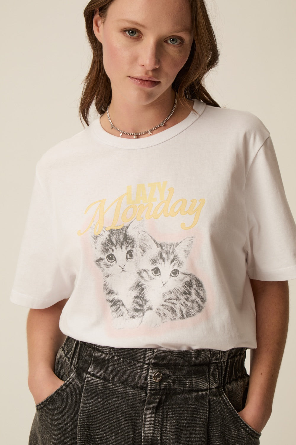 Des Petits Hauts | Jeanne T-Shirt - Ecru