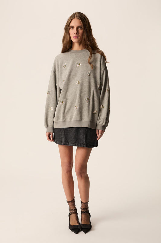 Sweatshirt Joya Gris-Chine