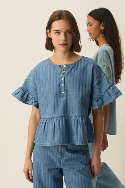 DES PETITS HAUTS-244 LISETTE-DENIM RAYE_01.jpg