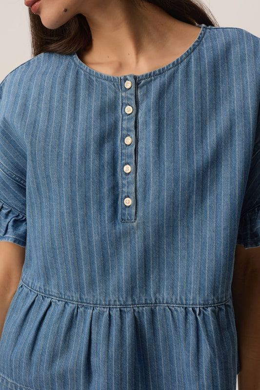 DES PETITS HAUTS-244 LISETTE-DENIM RAYE_04.jpg