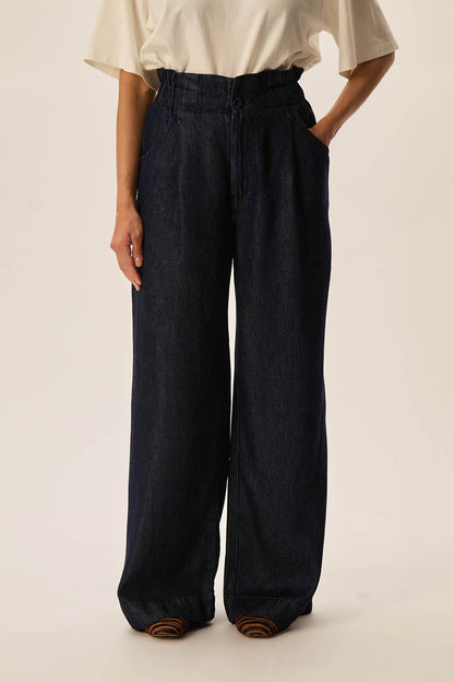 Jeans Loulou Deep-Blue