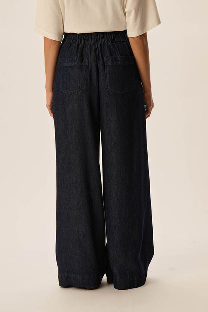 Jeans Loulou Deep-Blue