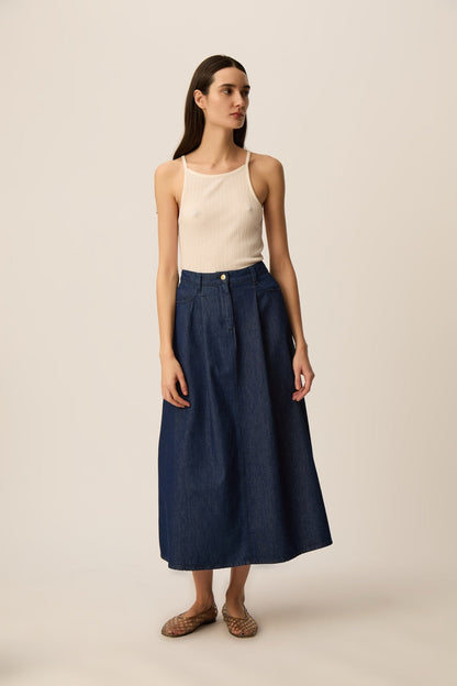 Skirt Luce Dark-Indigo