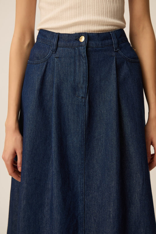 Skirt Luce Dark-Indigo