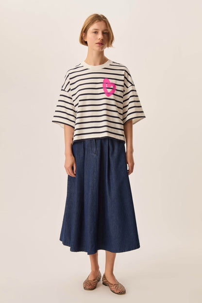 Skirt Luce Dark-Indigo