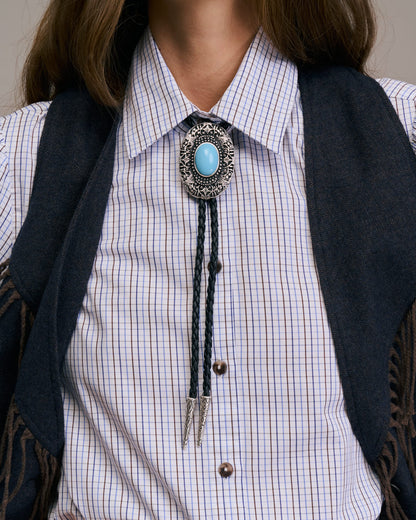 Necklace Clewo 10846 2-Turquoise