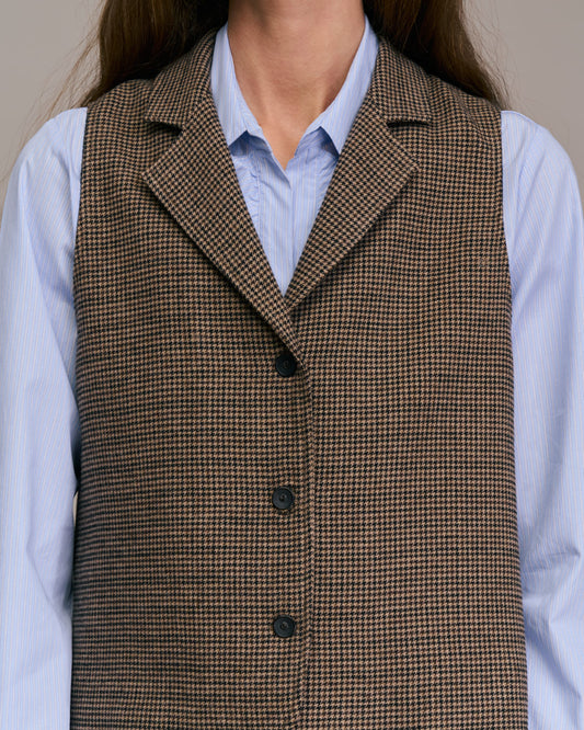 Gilet Gilto 10584 1-Choco-Marine