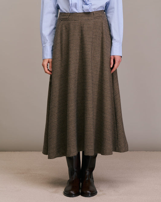 Skirt Jeyo 10583 1-Choco-Marine