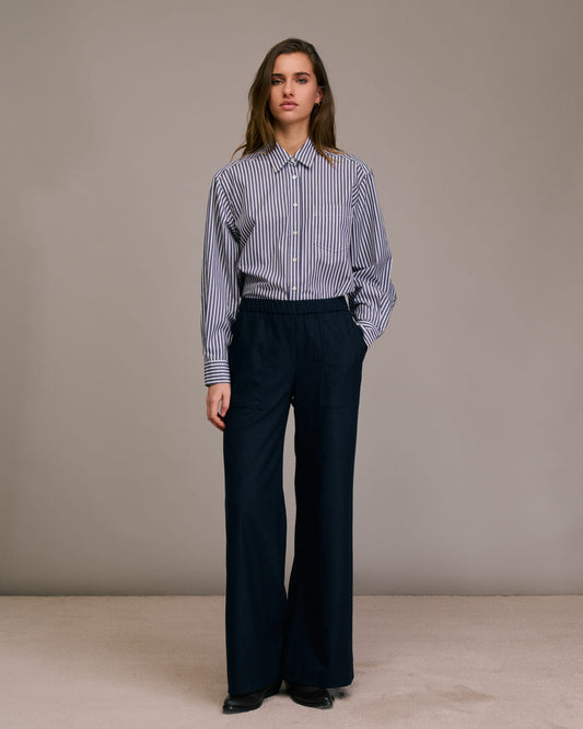 Pants Perillo 10502 4-Marine