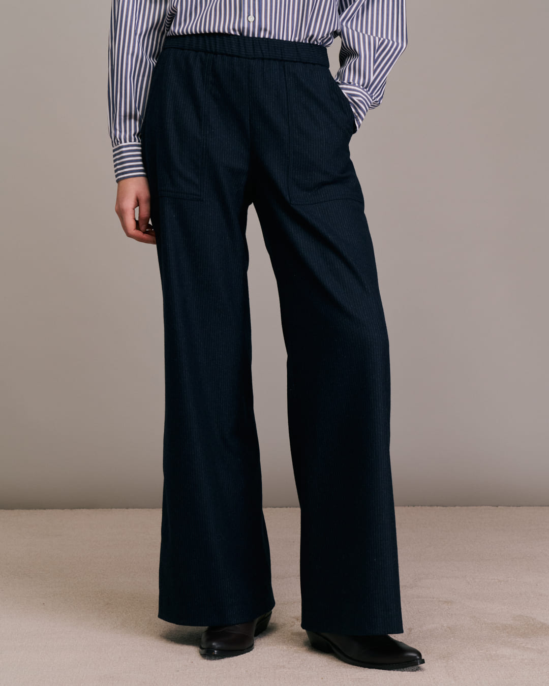 Pants Perillo 10502 4-Marine