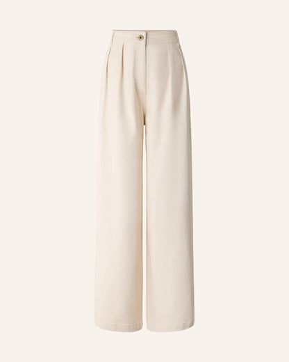 Women's Jeans 100 Percent Cotton Stretch Denim - Fleur-De-Sel