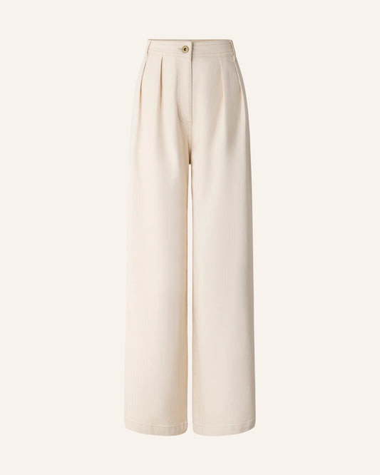 Women's Jeans 100 Percent Cotton Stretch Denim - Fleur-De-Sel