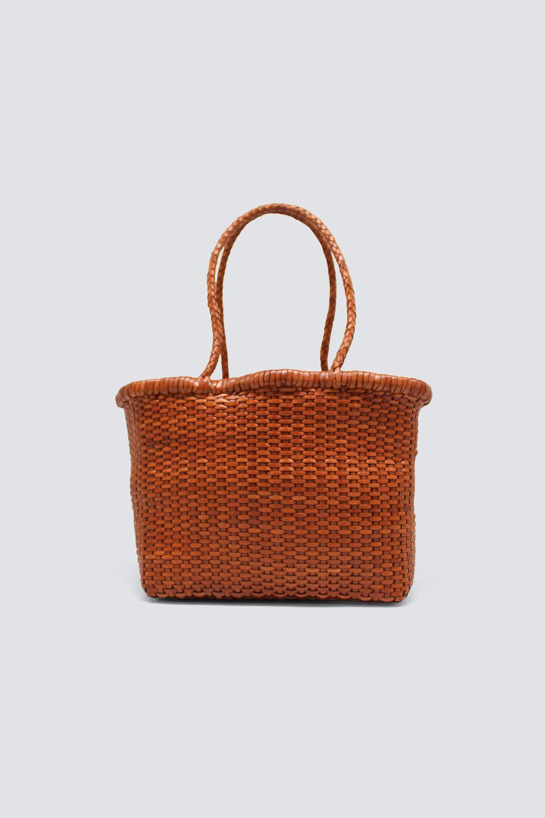 Tote Bag B Weave Small Tan