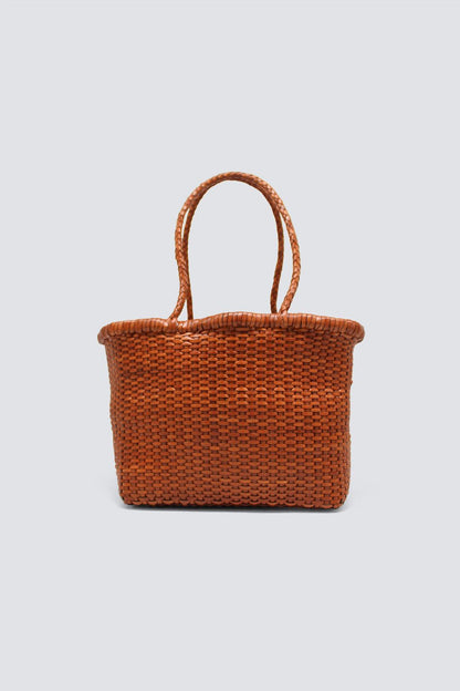 Tote Bag B Weave Small Tan