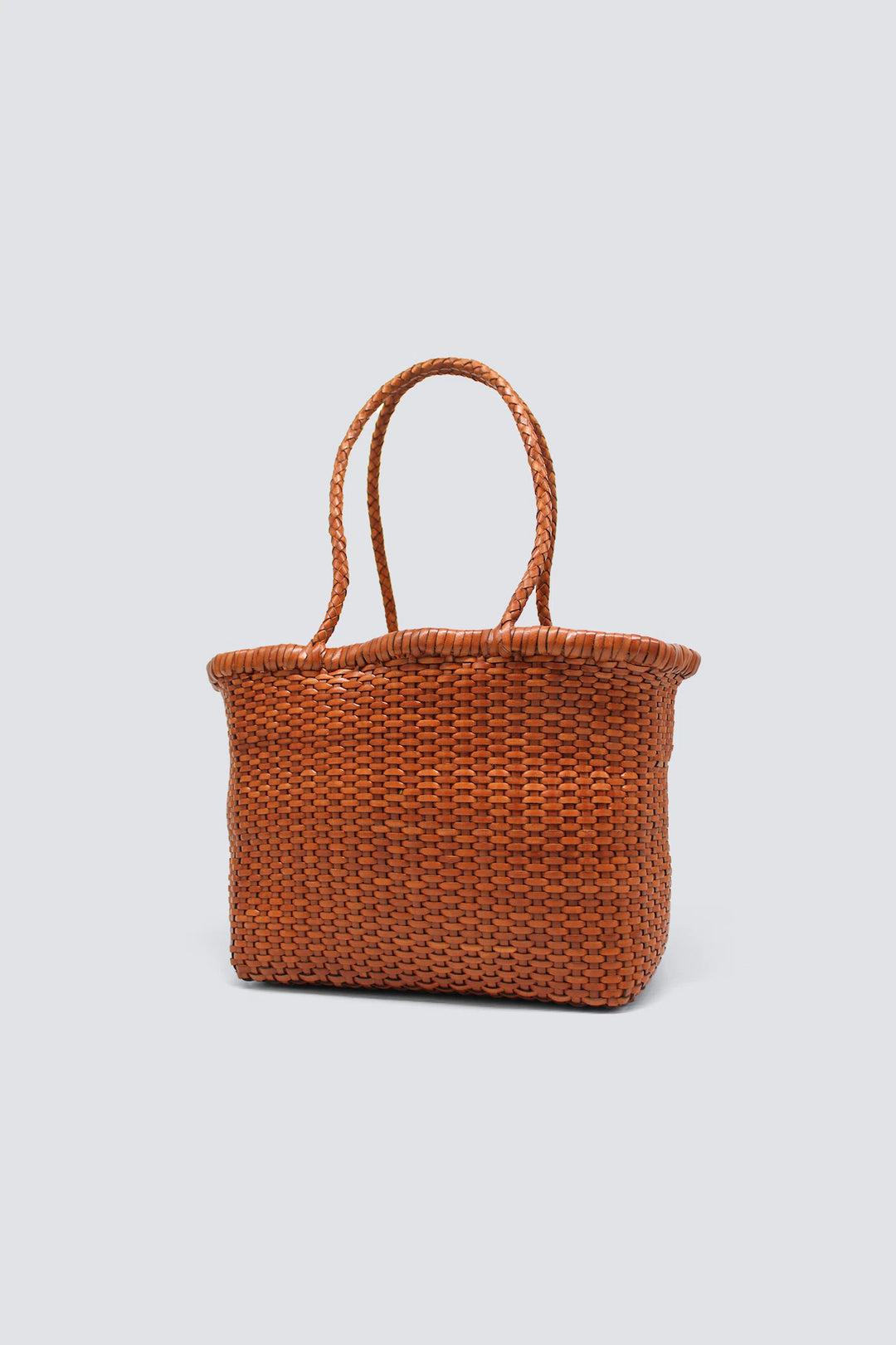 Tote Bag B Weave Small Tan