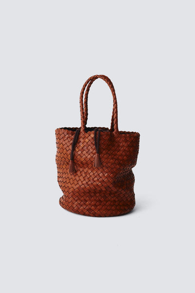 Dragon | Jacky Bucket Tote - Buffalo Leather Tan
