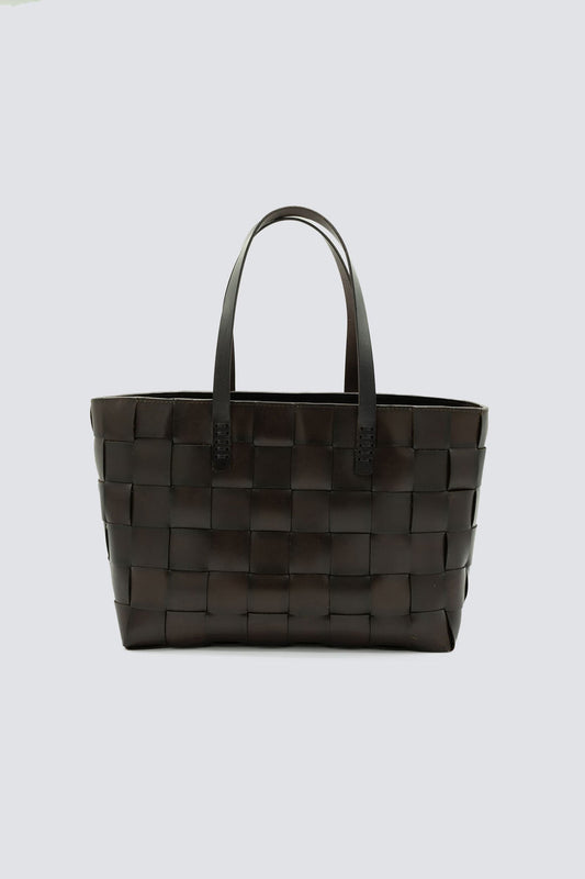 Dragon | Japan Tote Bag - Leather Dark-Brown