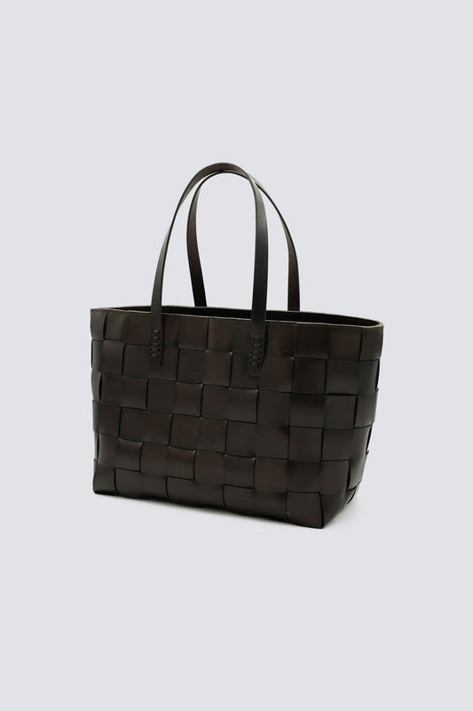 Dragon | Japan Tote Bag - Leather Dark-Brown