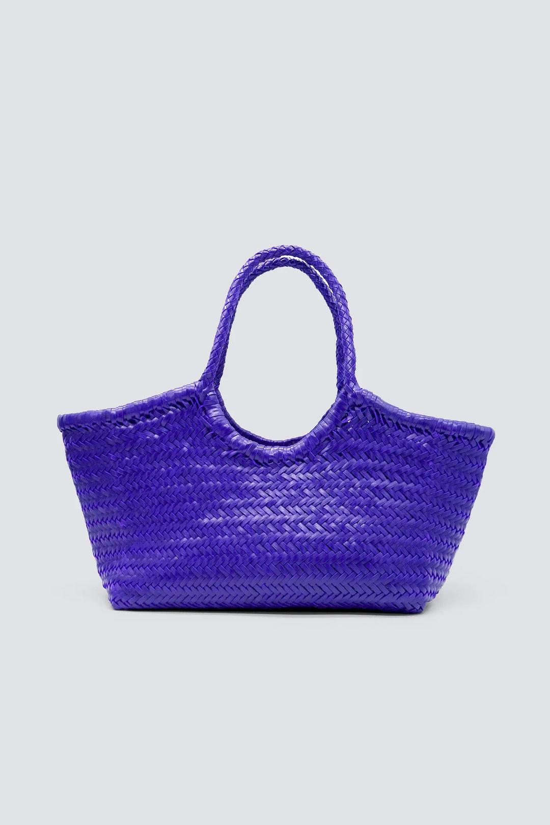 Dragon | Nantucket Big Tote in Buffalo Calf Leather Deep-Purple