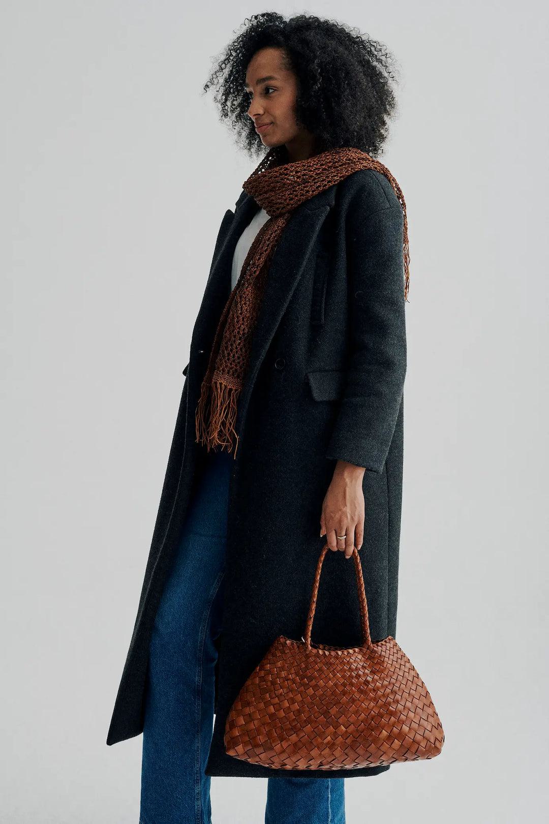 Shoulder Bag Santa Croce Big Tan