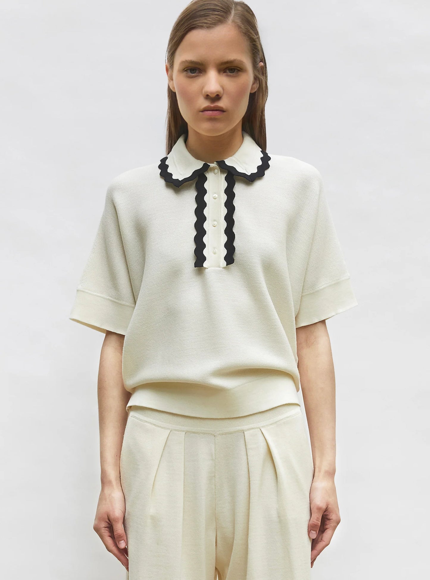 Pullover Duc Natural-Deep-Black